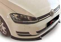 VW GOLF 7 VII 12-17 SPLITTER  dokładka zderzaka tuning piano black