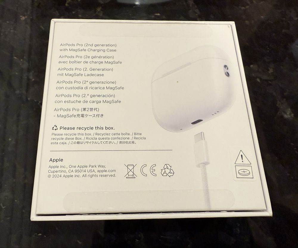 Apple Airpods Pro 2, USB-C оригинал чек гарантия