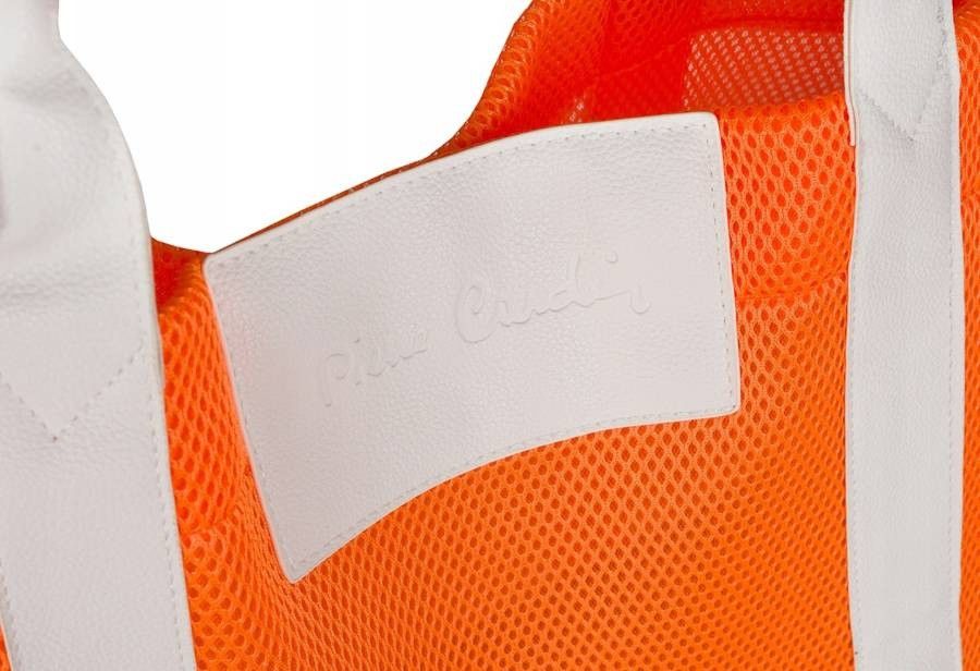 duża, składana damska torba na plażę i zakupy - pierre cardin