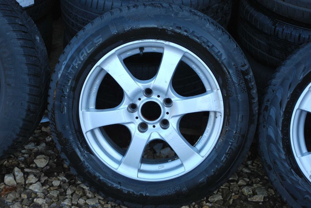 Koła 205/60 R16 5x100 Alufelgi + opony zimowe ET 50 VW Skoda Audi