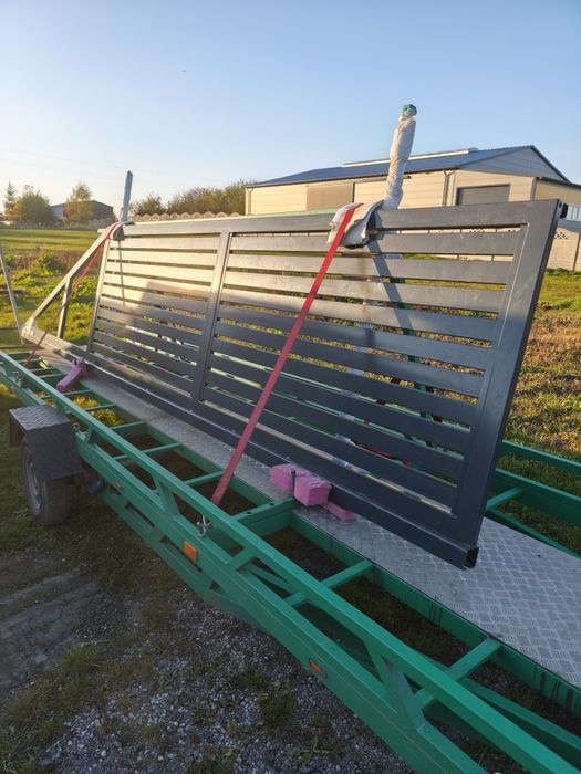 Brama przesuwna prawie nowa