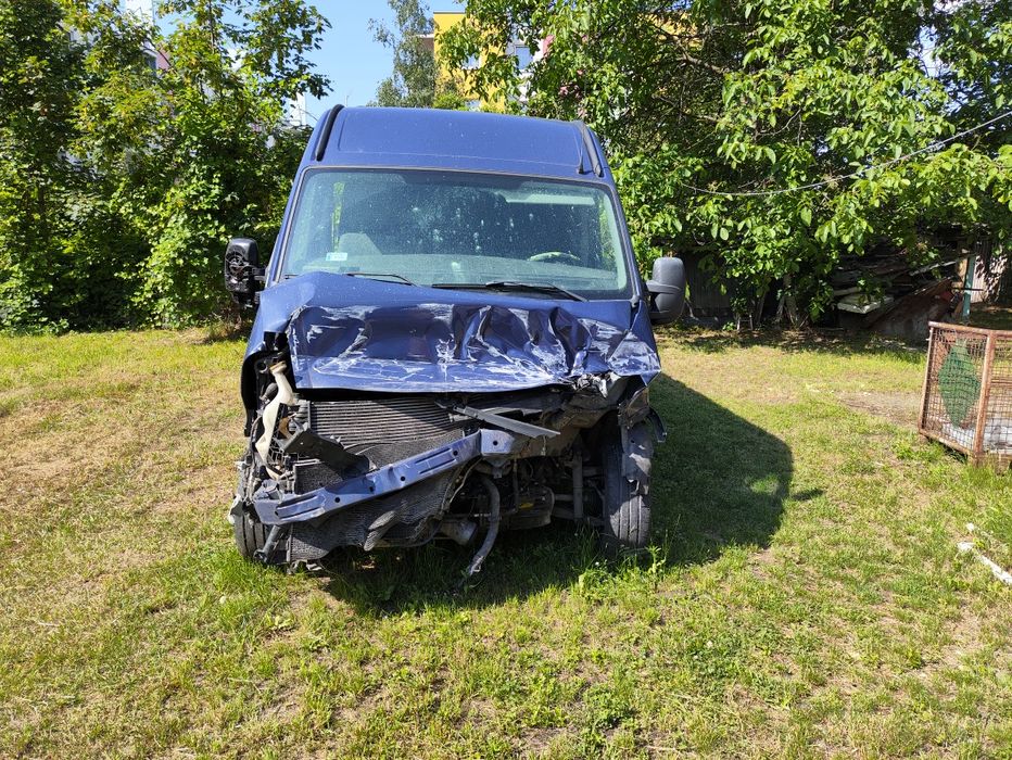 Renault master II po wypadku