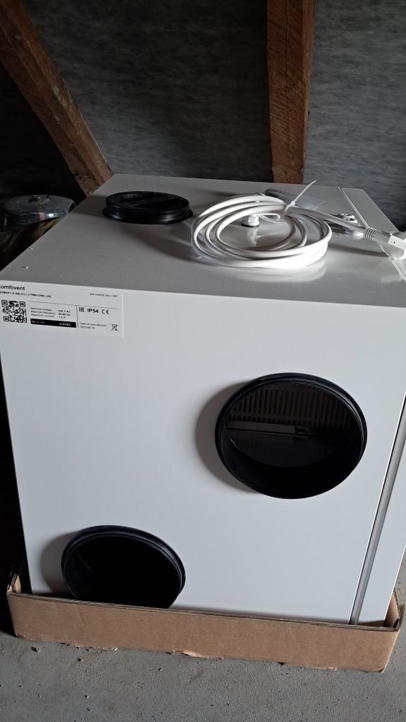 Rekuperator Ventia Domekt R 400 H L1 ze sterownikiem. Router GRATIS