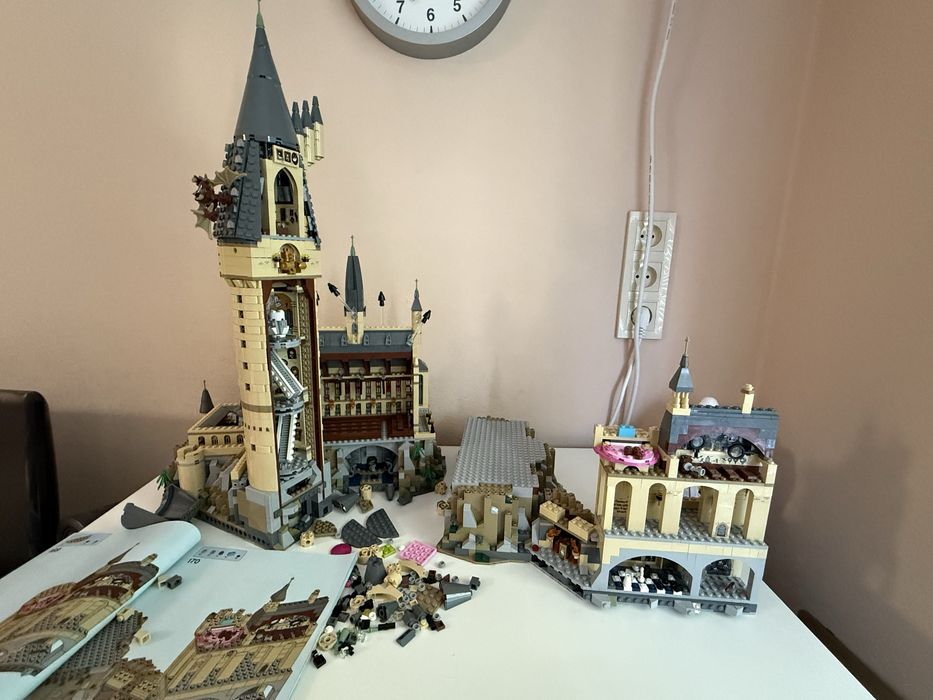 Lego Хогрватс оригинал с упаковкой и минифигурками собранный