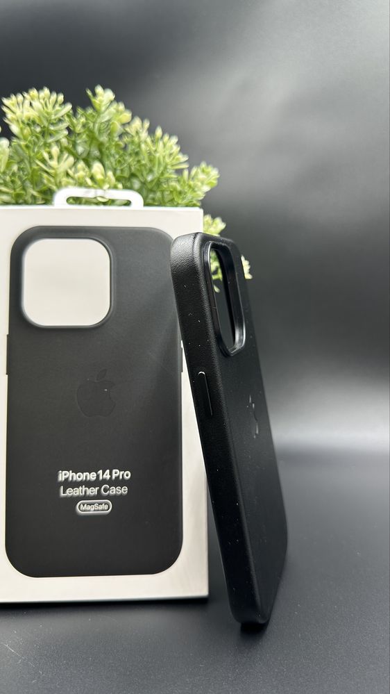 Skórzane Magsafe Etui do Iphone’a 14 Pro Black