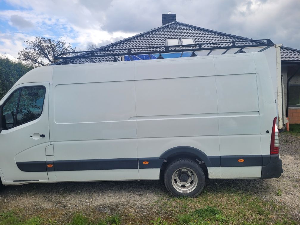 Renault Master L3 Bagażnik dachowy CRUZ rolka podest drabina