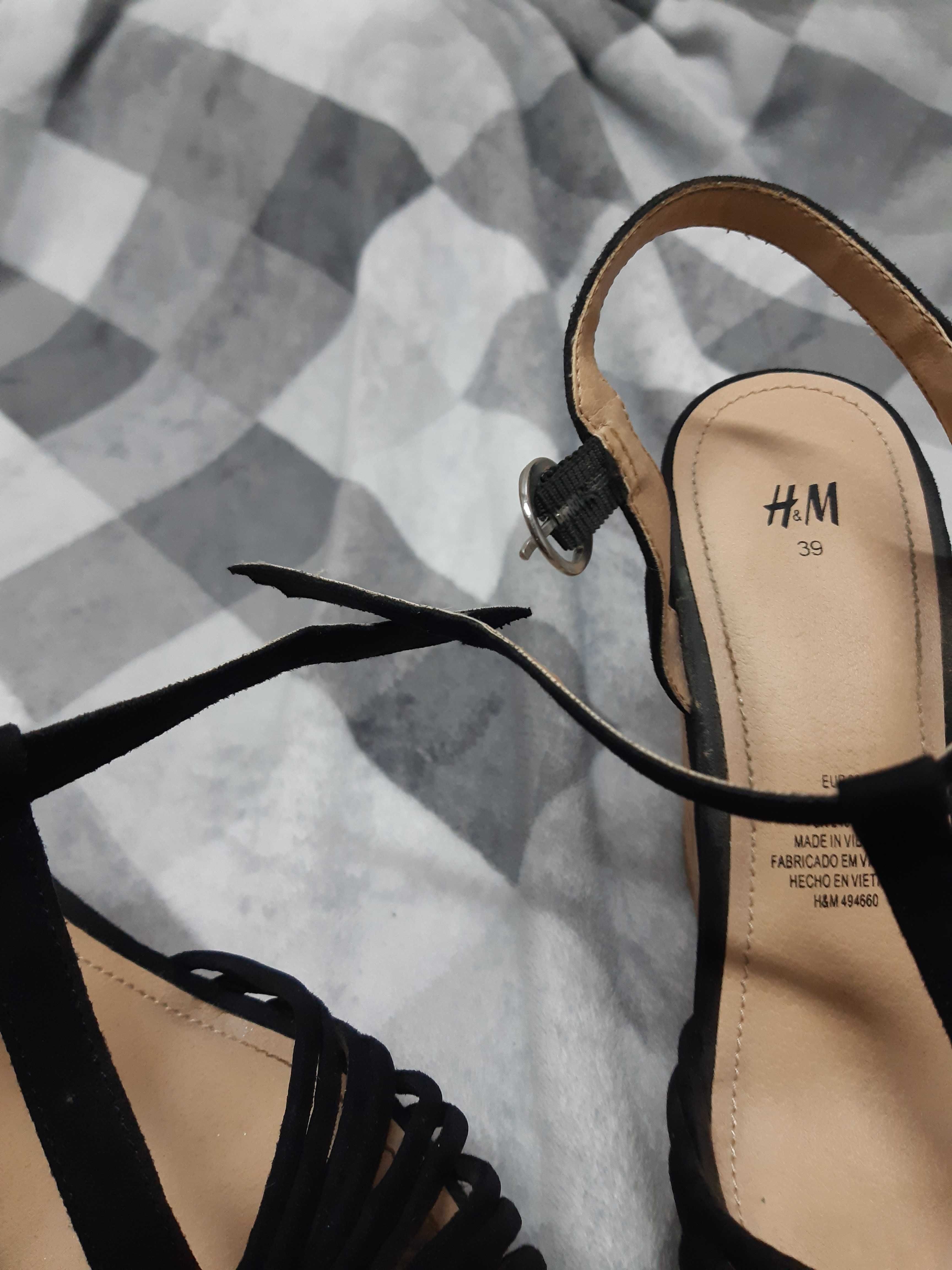 Letnie koturny H&M r. 39