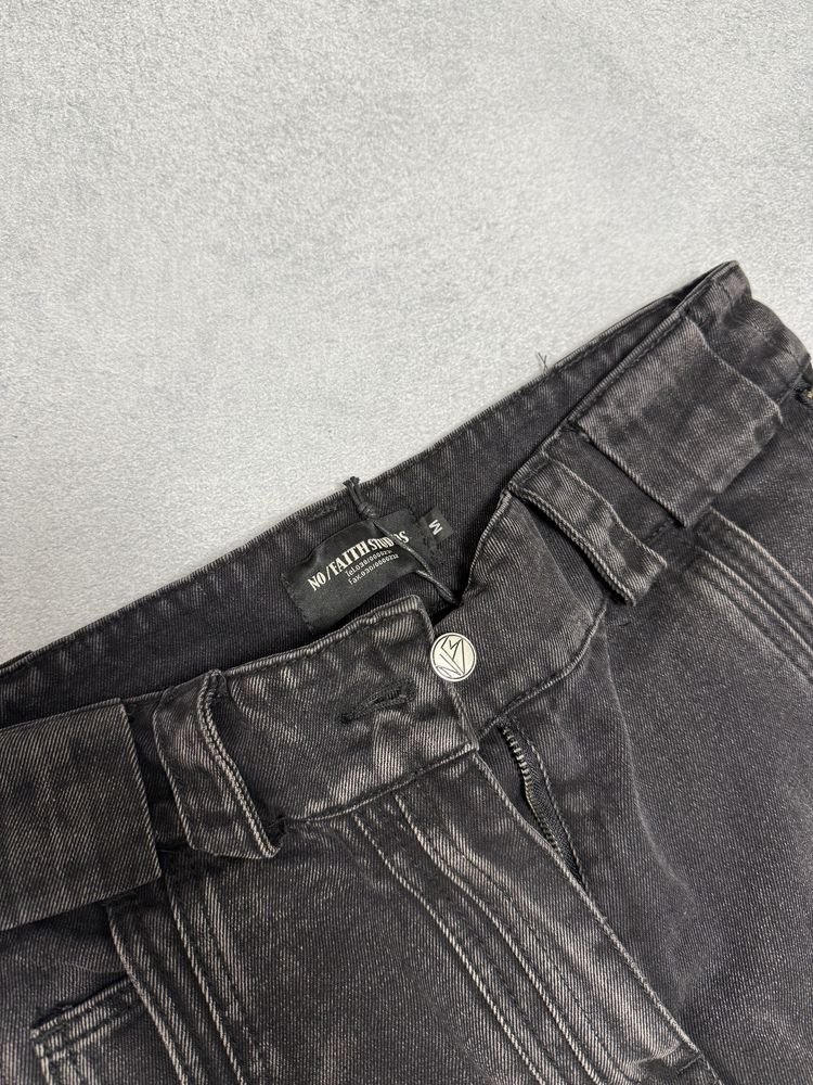 Джинсы Штаны NoFaith Studios Jeans Flared Black M L acne rick owens