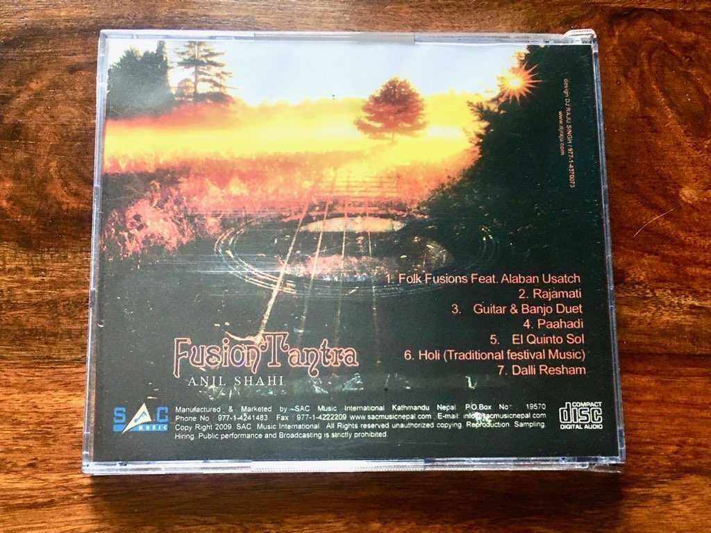 płyta cd - anil shahi - fusion tantra