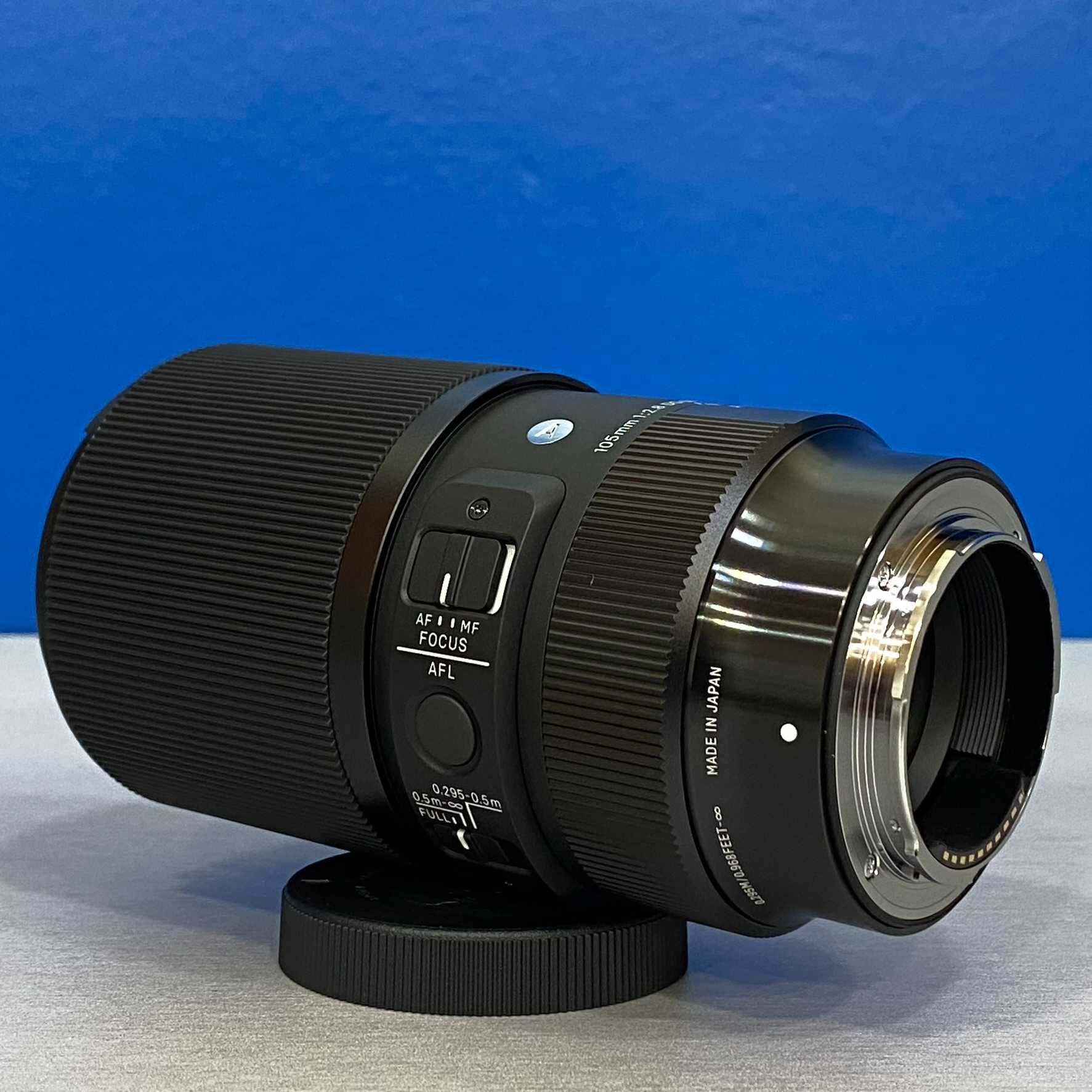 Sigma ART 105mm f/2.8 DG DN Macro (Sony E) - NOVA - 5 ANOS DE GARANTIA