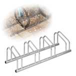 Metalowy stojak na rowery KRAFT&DELE KD651 – 4 stanowiska, ocynkowany