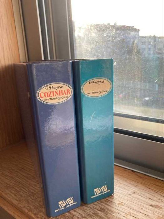 2 livros de Culinária do Manuel Luís Goucha
