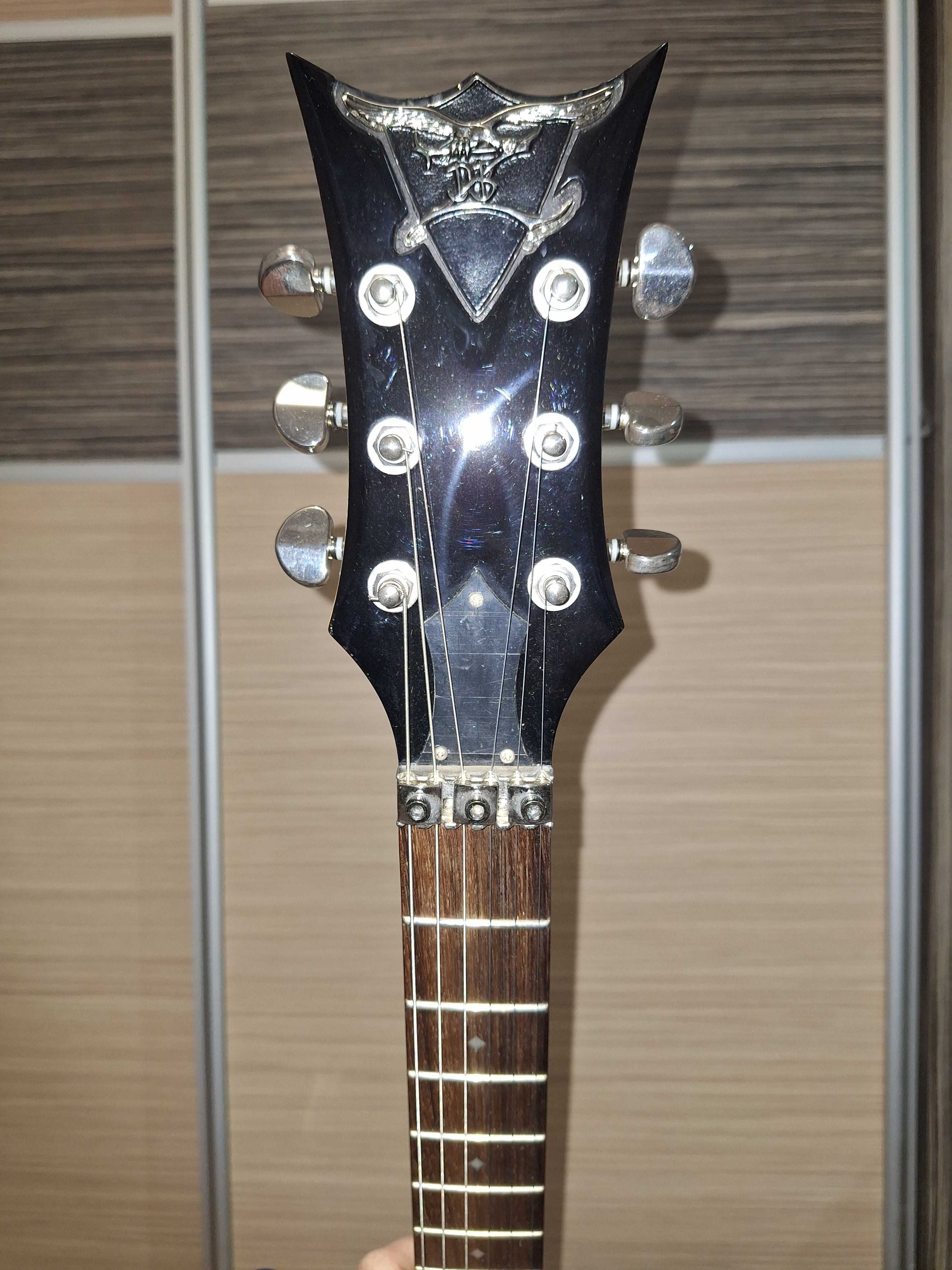 Gitara elektryczna DBZ Barchetta LT-FR + Wzmacniacz i pokrowiec