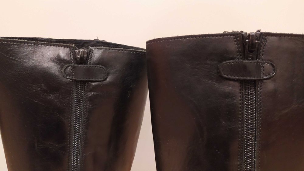 Botas pele Clarys Senhora - tamanho 35