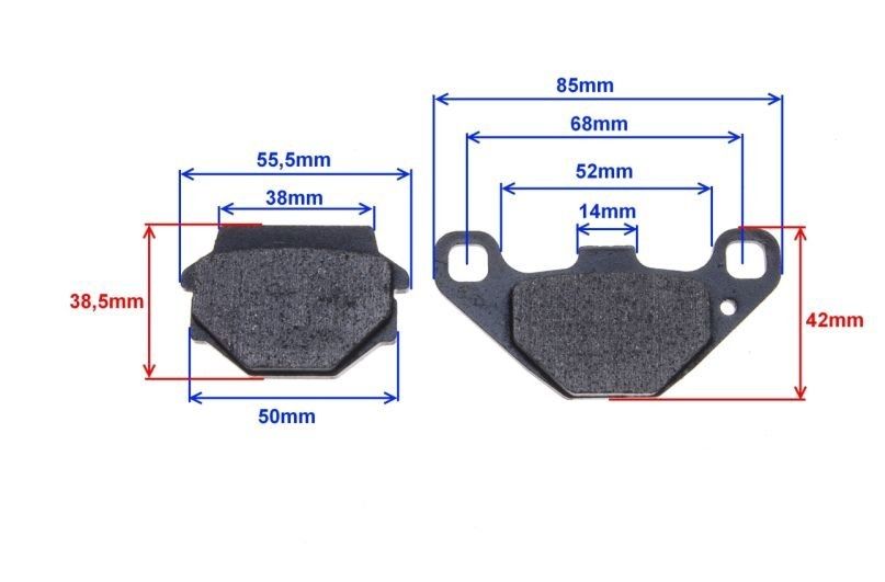 Klocki quad ATV 150 quad 200 bashan 250 shineray loncin lifan 110