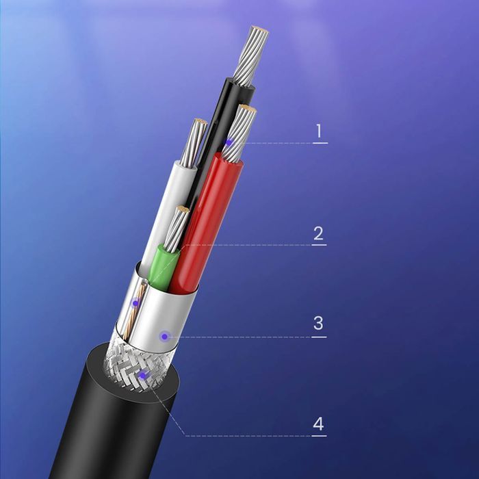 Kabel USB Ugreen USB-A - USB-B 5m Czarny 480Mb/s - Drukarka Skaner