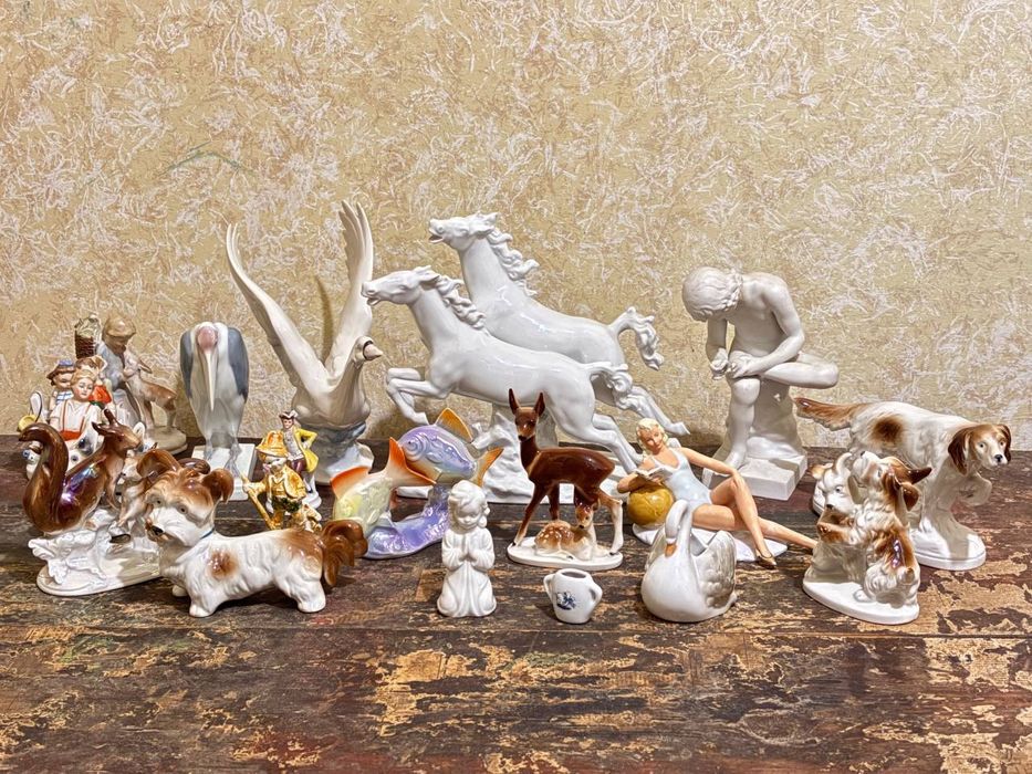 Колекційні порцелянові Фігурки(фарфор статуетки)Германія,GDR.