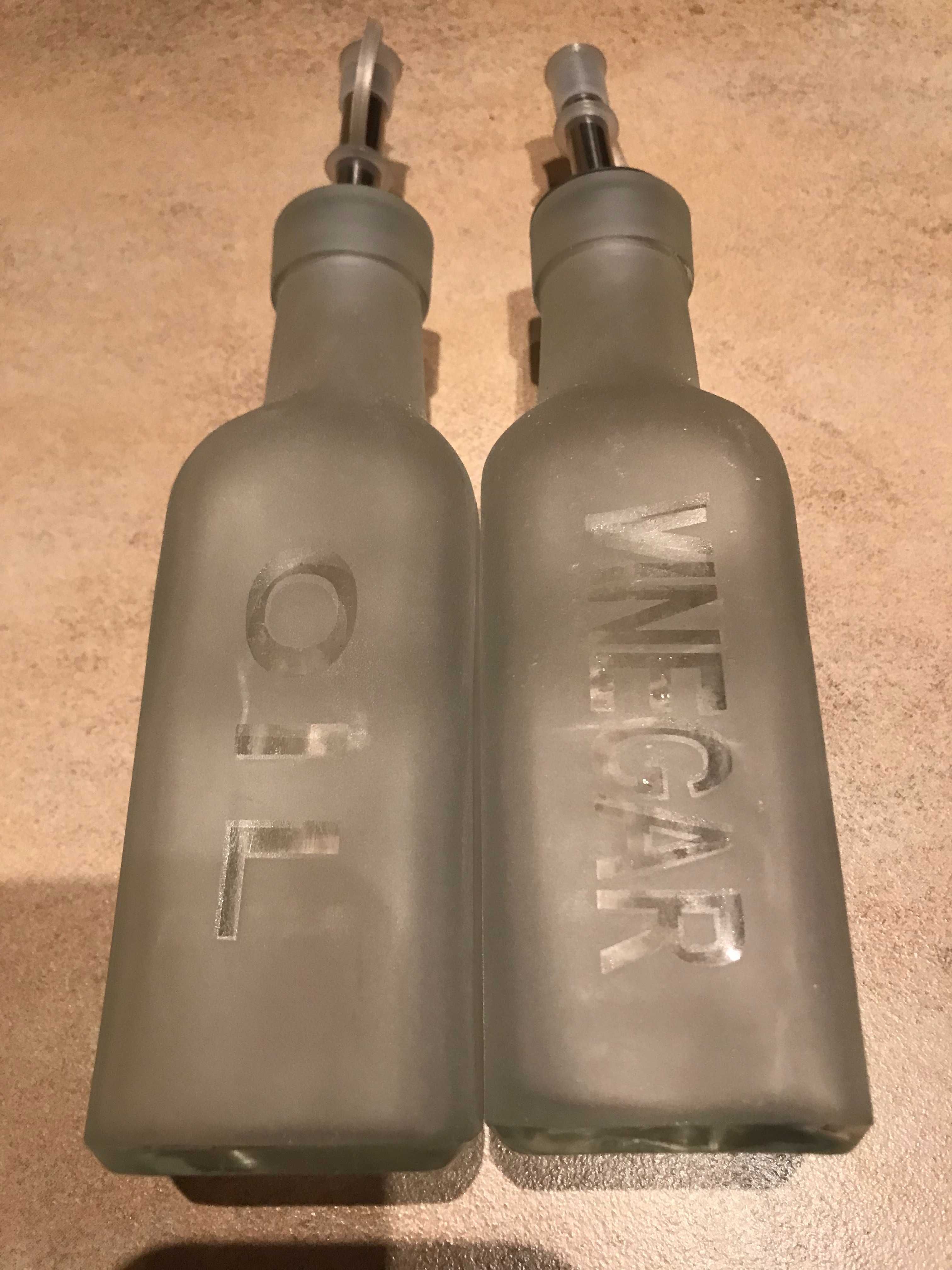 Butelki z dozownikiem na oliwę i ocet 100ML