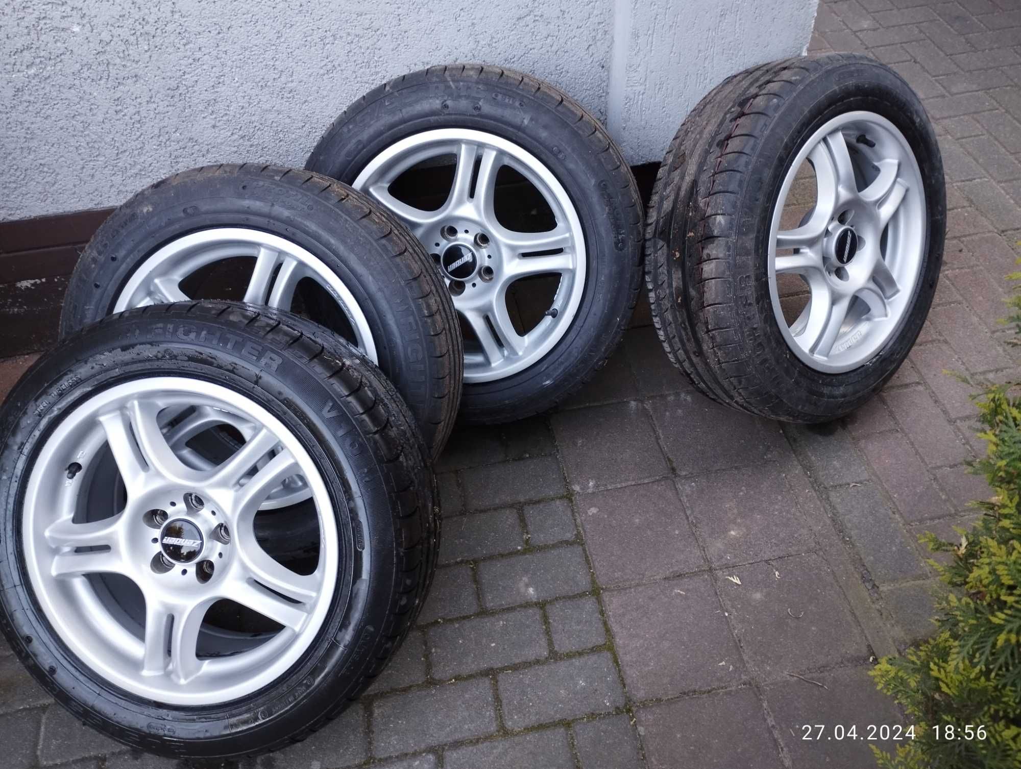 Sprzedam koła na felgach aluminiowych 205/55/16