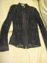 Красивая гипюровая блузка р. 36 S