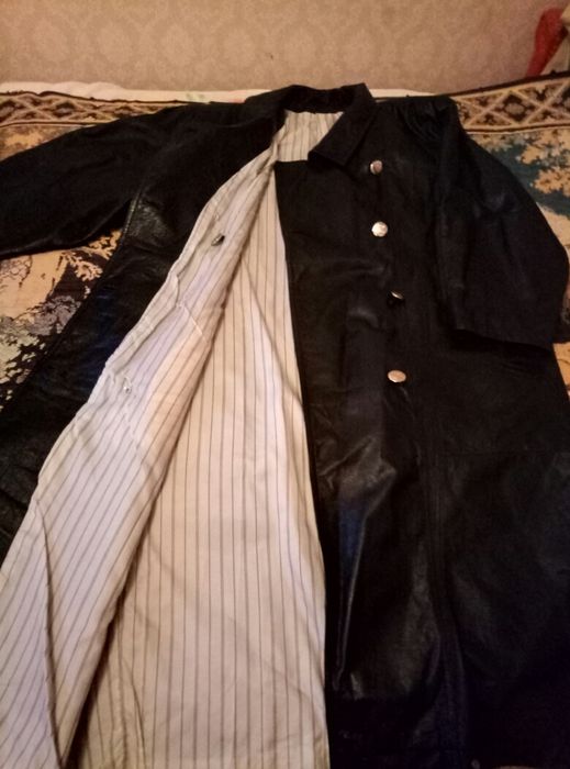 Плащ женский не чисто кожа