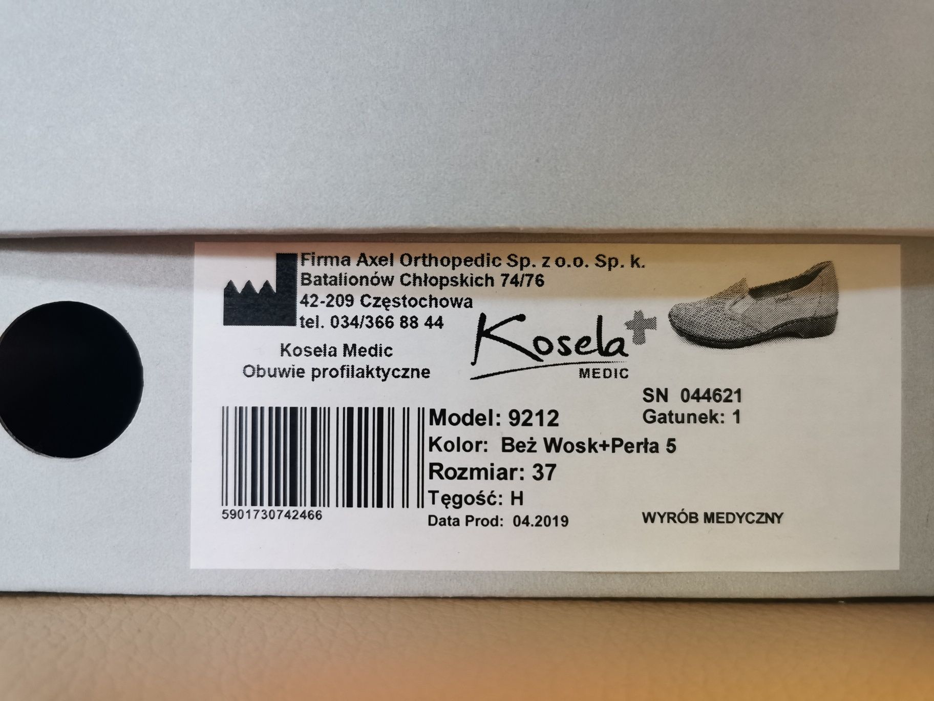 Buty Kosela medic model 9212