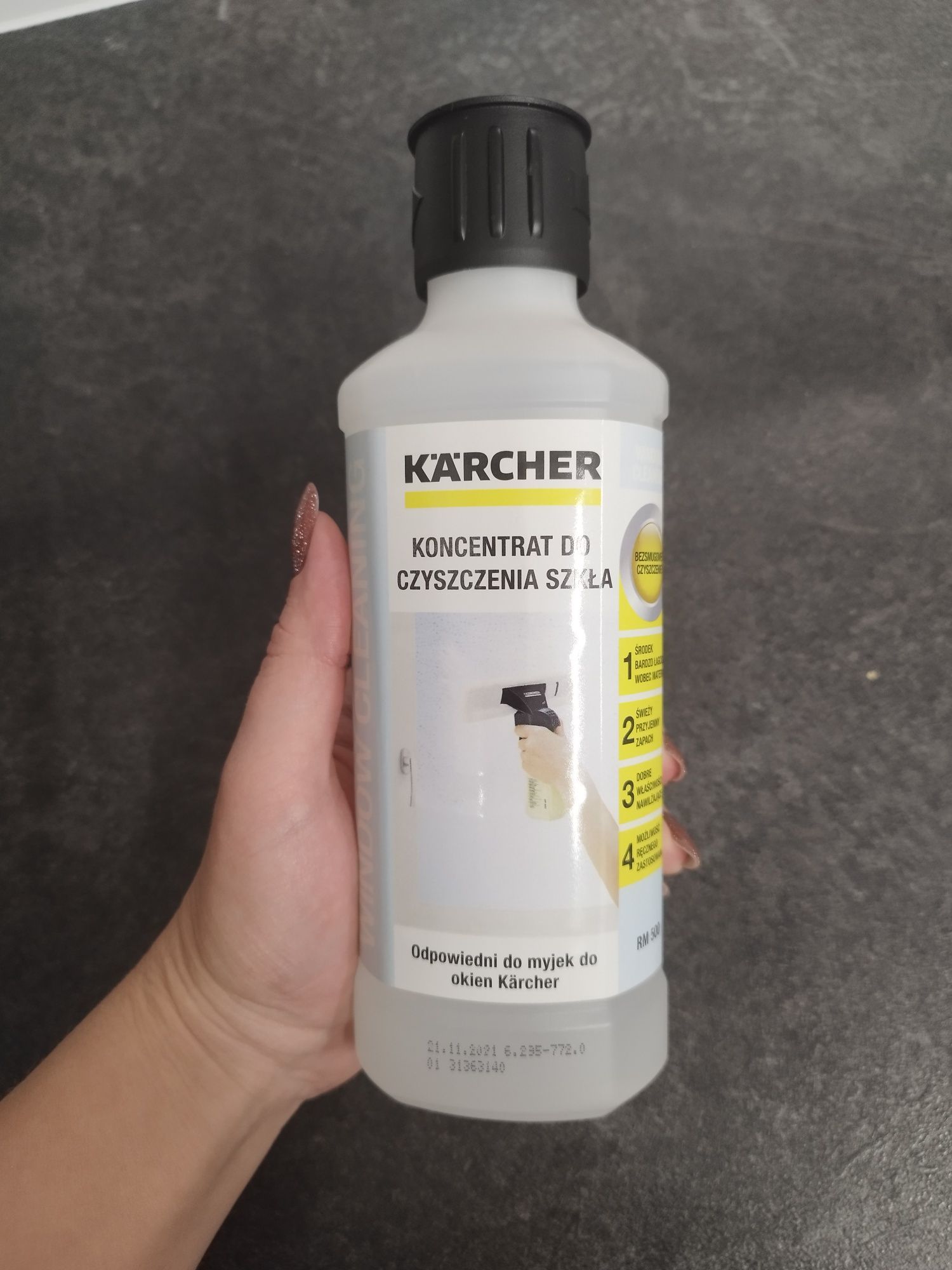 Zestaw do mycia okien, Karcher Koncentrat do mycia okien