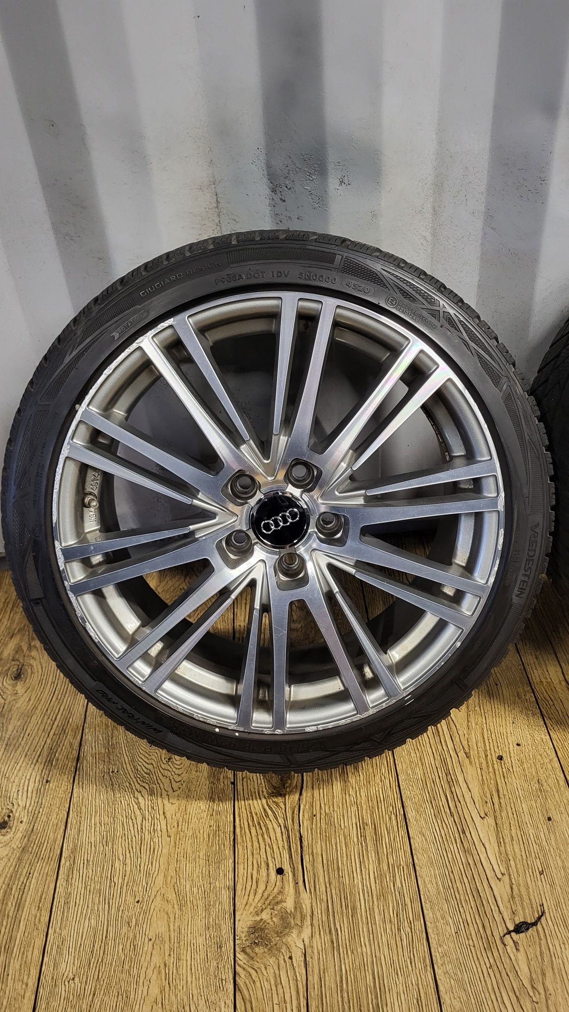Alufelgi Audi 18" 5x112 z oponami 225/40 R18 A3 8V A4 B9 B8 B7 A6 TT