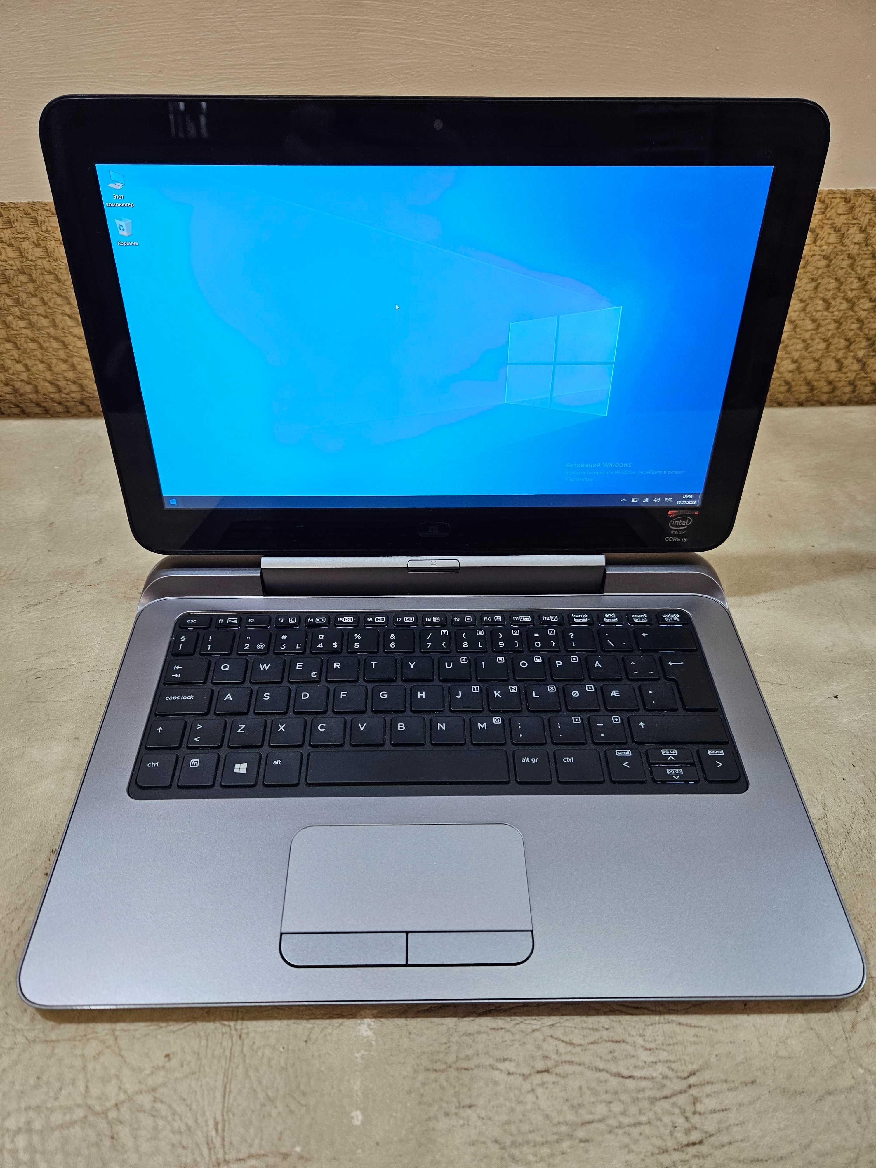 Ноутбук-трансформер HP Pro x2 612 G1 / 12.5" IPS Touch / Core i5-4302Y