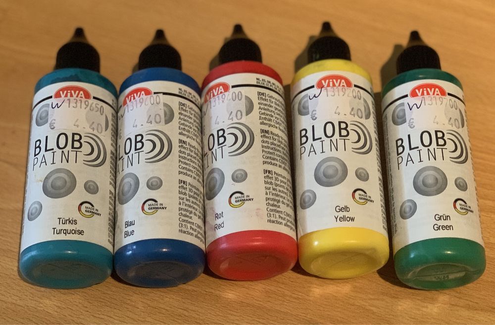 5- Tinta Blob Paint, efeito 3D