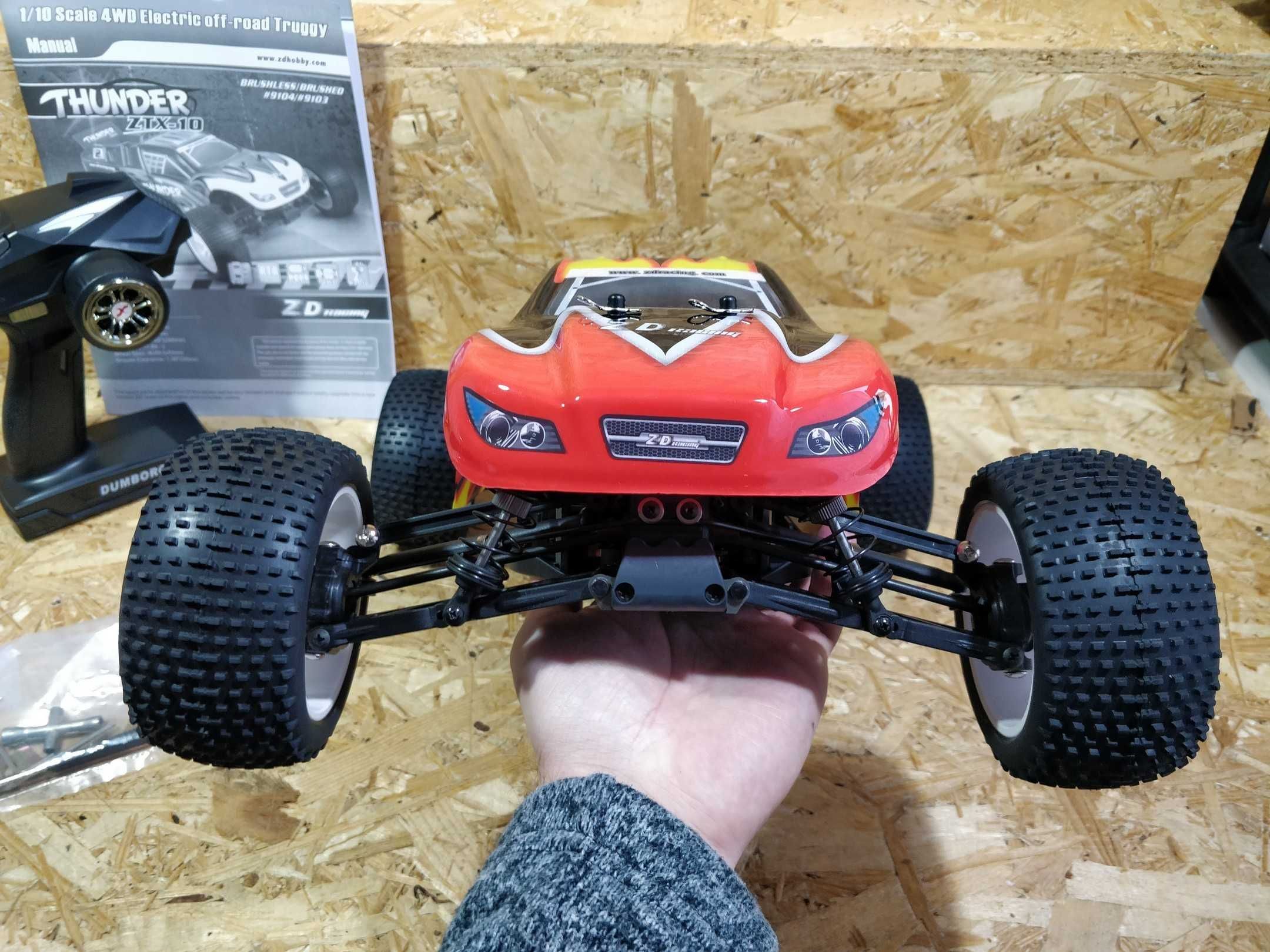 RC машинка ZD Racing Thunder Brushless 2-3S траггі до 65 км/ч НОВА