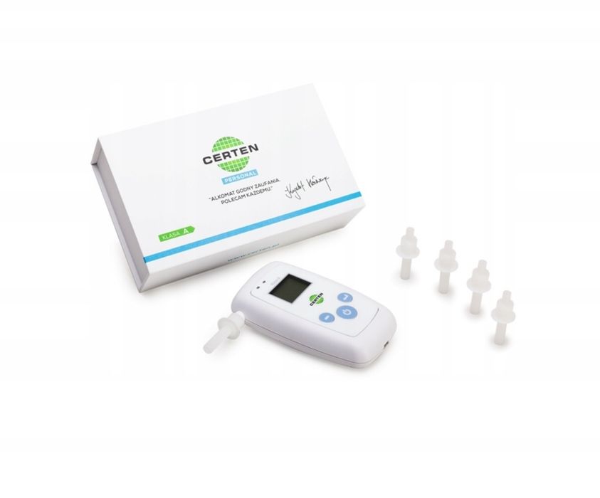 Alkomat elektrochemiczny z certyfikatem