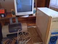 Stary Zestaw Komputerowy 2000r Retro