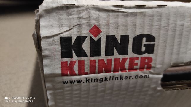 Płytki King Klinkier 30szt antracyt 6,5x25cm