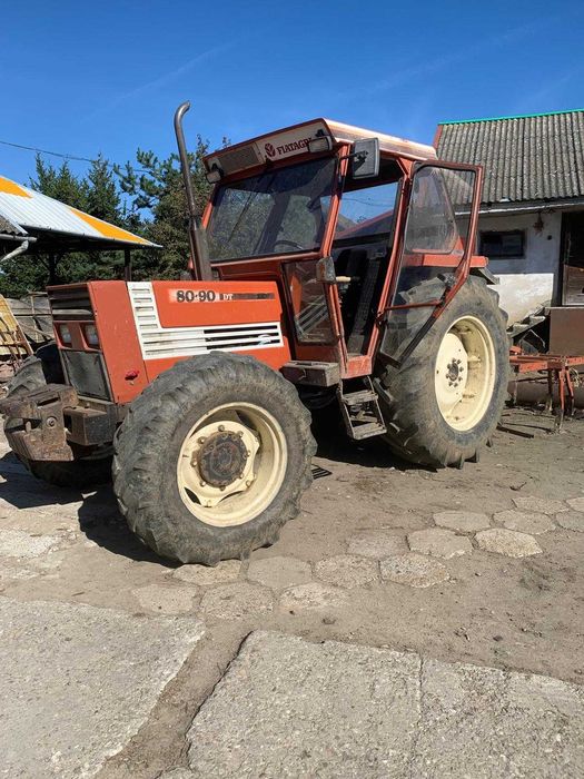 Ciągnik Fiat Agri 8090 Rok 1986 z gruberem lub osobno