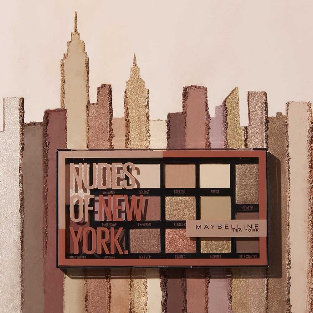 Maybelline New York paleta cieni do powiek, 16 kolorów