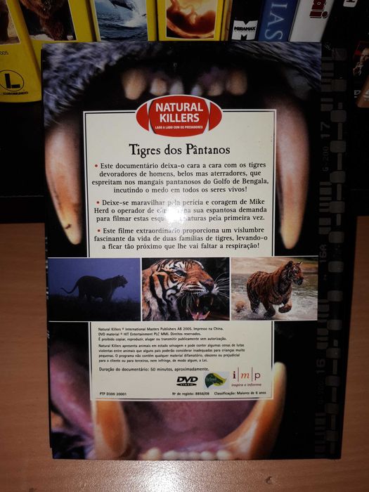 DVD Tigres dos Pântanos