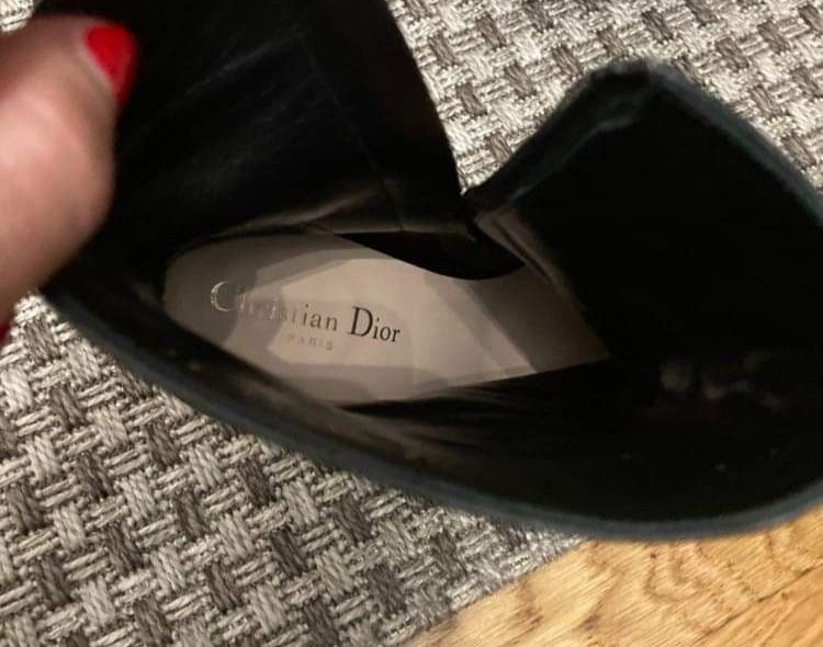 Botins Dior pretos 37