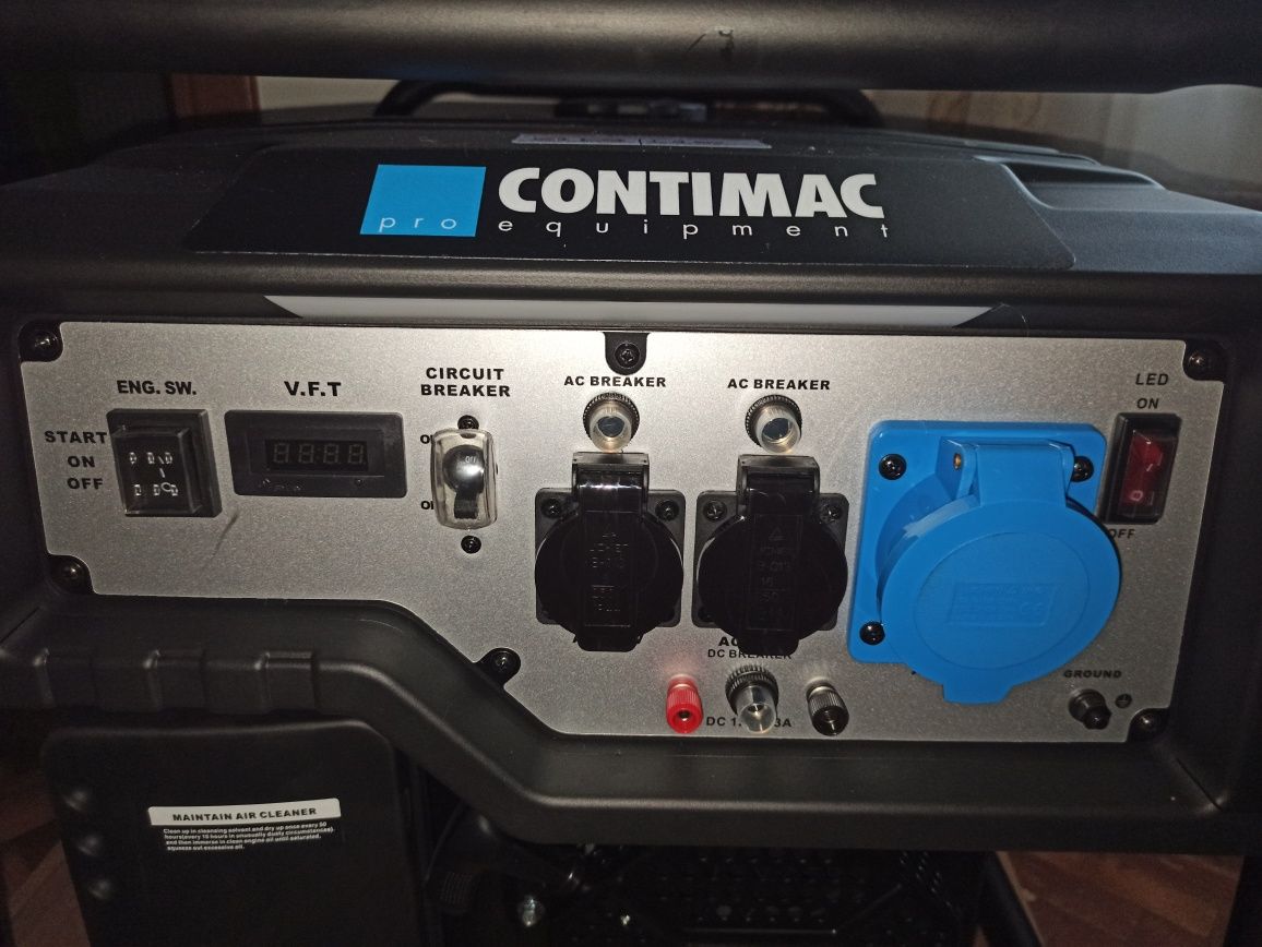 Генератор Contimac GRE 6500 AVR 6,5 кВт. бензиновый, Бельгія