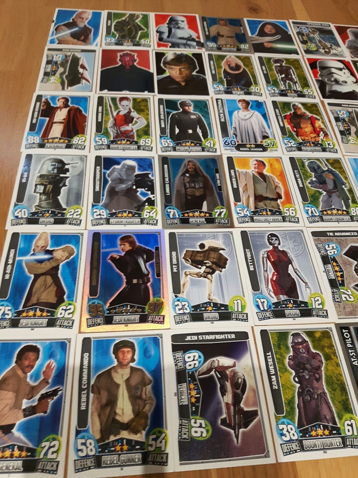 Karty star Wars force attax