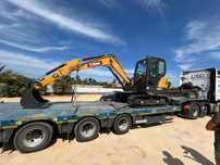 Mini escavadora giratória de 2025 com 6050 kg
