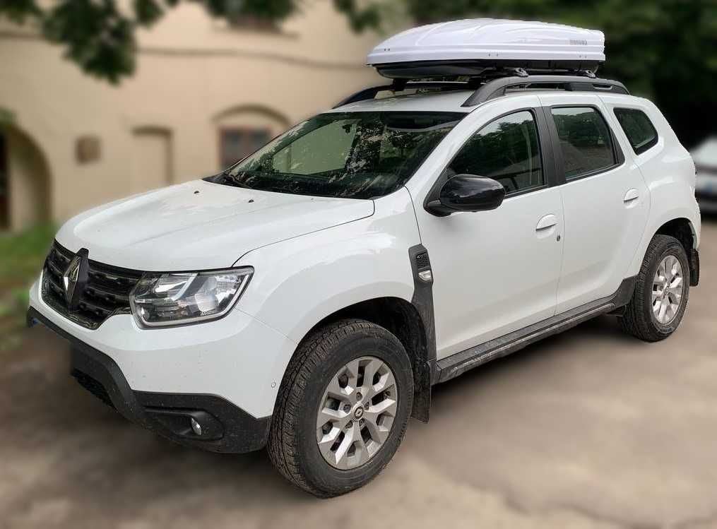 Багажник невиступаючий Turtle Турція на рейлінги Air1 Renault Duster