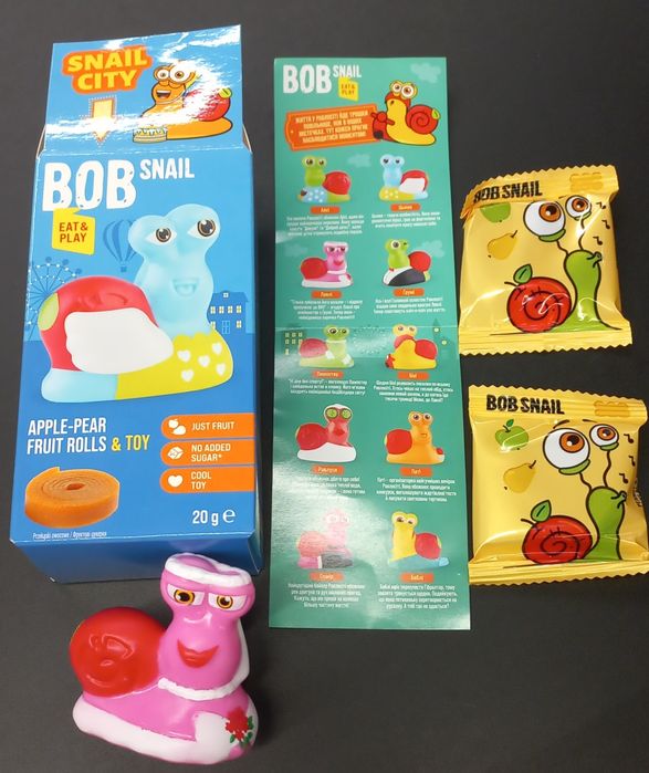 Іграшка равлик Боб Bob Snail