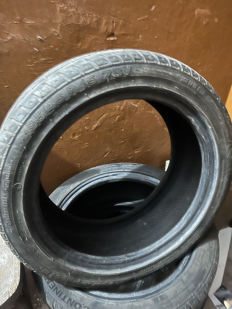 Continetal sportcontact 2 195/45/r15