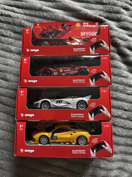 Auta zdalnie sterowane Burago Shell, Ferrari Bluetooth