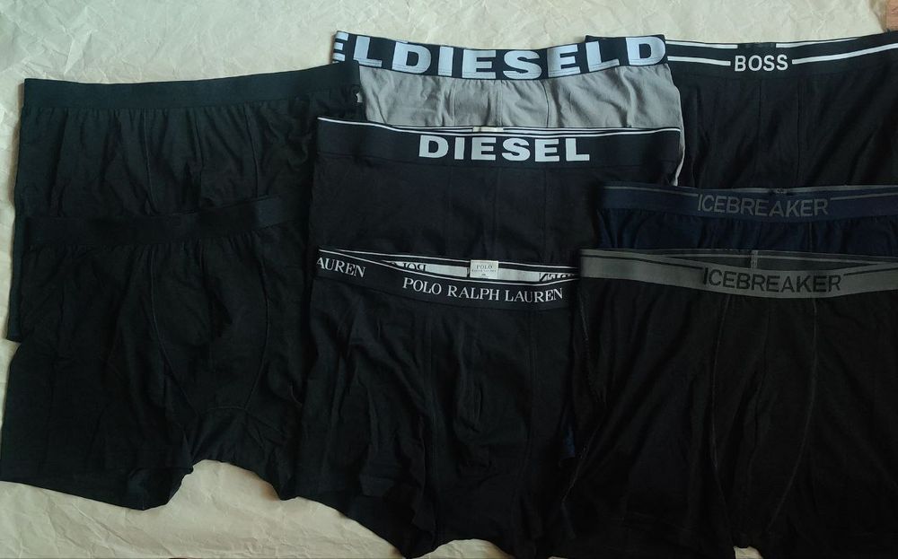 XL - XXL, icebreaker, Diesel, Ralph Lauren, термобілизна, боксери