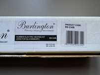 Тен для полотенцесушителя Burlington (Великобритания)