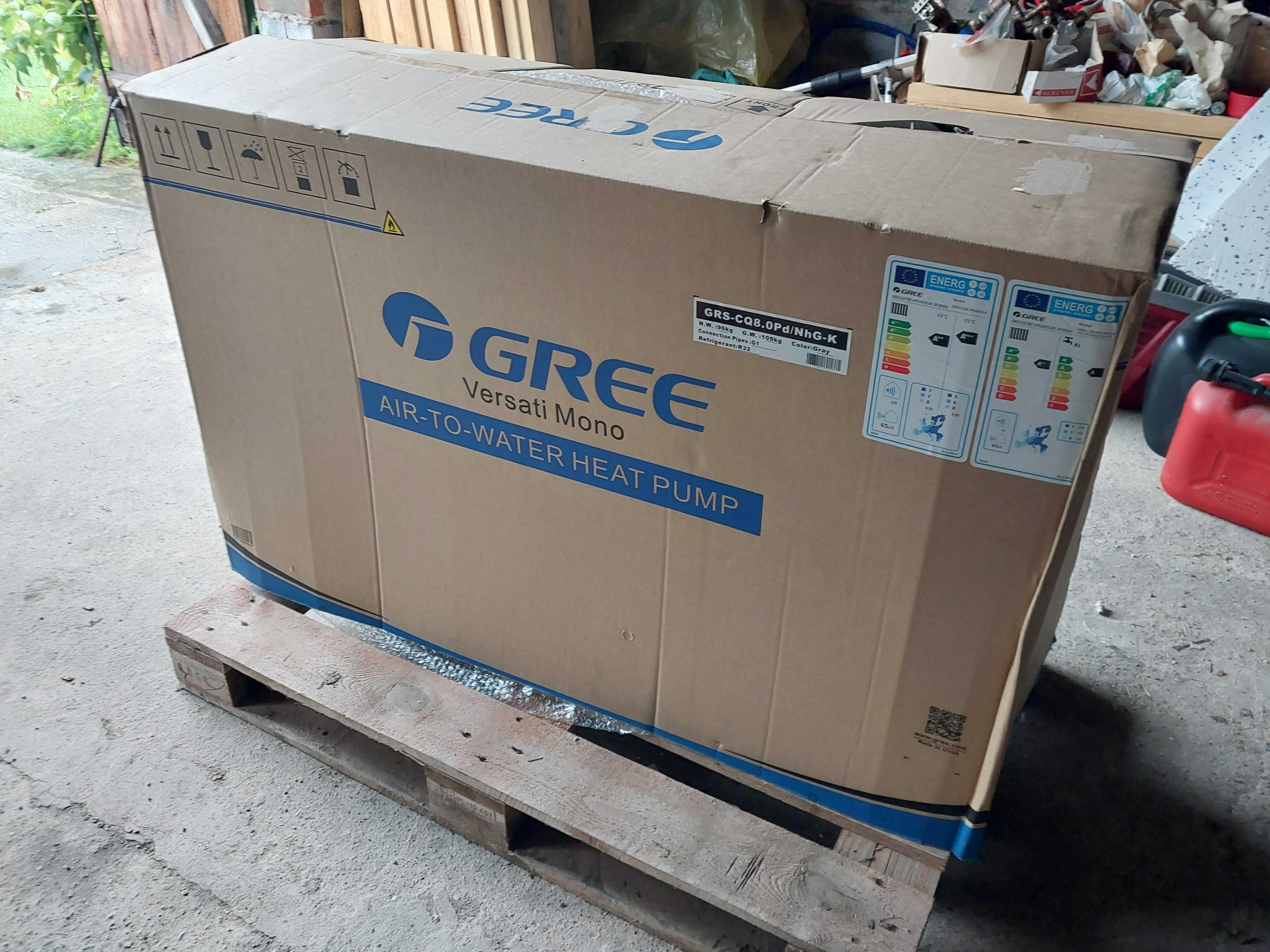 NOWA pompa ciepła Gree Versati III 8 kW (monoblok)