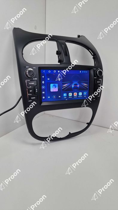 Auto rádio Peugeot 206 Android 2din Ano 2001 até 2016