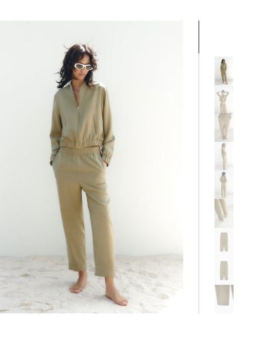 Костюм Zara легкий бомбер і брюки